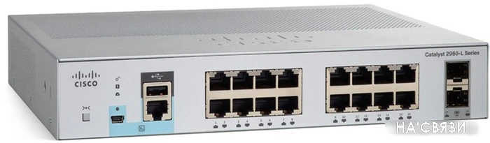 Управляемый коммутатор 2-го уровня Cisco Catalyst WS-C2960L-16TS-LL в интернет-магазине НА'СВЯЗИ