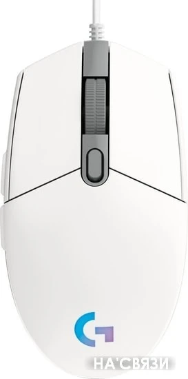 Игровая мышь Logitech G102 Lightsync (белый)