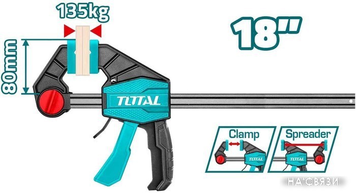 

Струбцина Total THT1346801