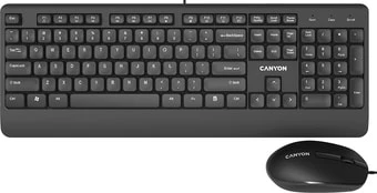 Клавиатура + мышь Canyon CNE-CSET4-RU в интернет-магазине НА'СВЯЗИ