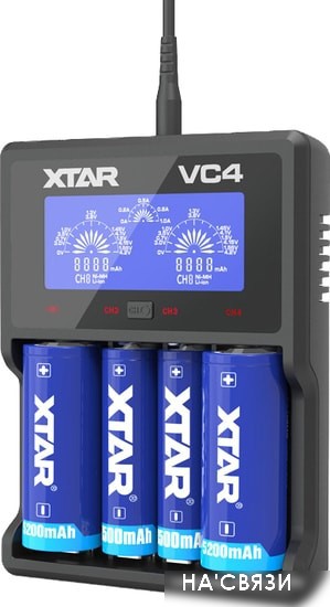 

Зарядное XTAR VC4