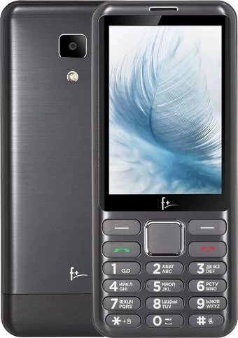 Мобильный телефон F+ S350 (темно-серый) в интернет-магазине НА'СВЯЗИ