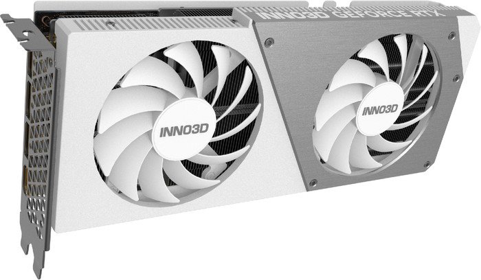 

Видеокарта Inno3D GeForce RTX 4070 Twin X2 OC White N40702-126XX-185252W