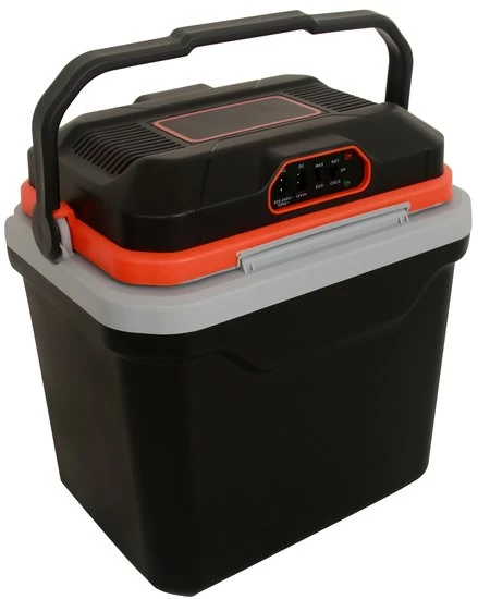 Термоэлектрический автохолодильник Miru MCW24E+ 24л (черный/оранжевый)