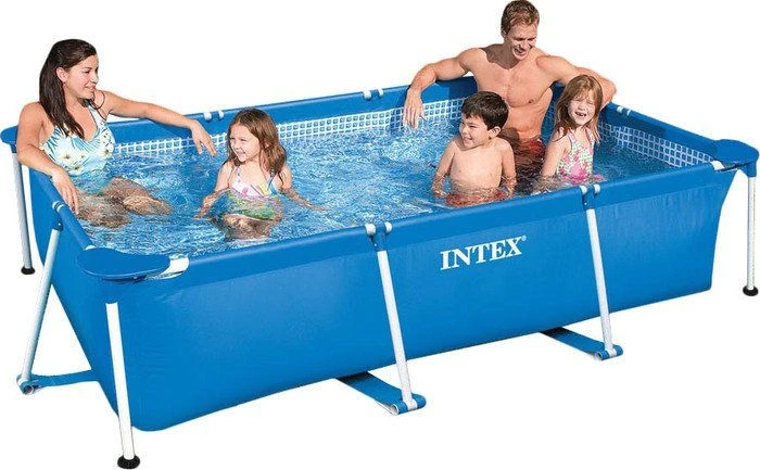 Каркасный бассейн Intex Rectangular Frame 220х150х60 (58983/28270)