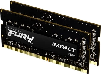 Оперативная память Kingston FURY Impact 2x8GB DDR4 SODIMM PC4-25600 KF432S20IBK2/16 в интернет-магазине НА'СВЯЗИ