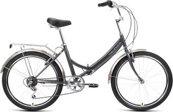 Велосипед Forward Valencia 24 2.0 2022 (темно-серый/зеленый)