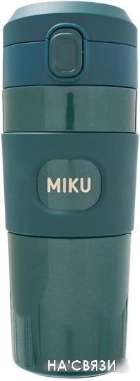 Термокружка Miku 450 мл (темно-зеленый)