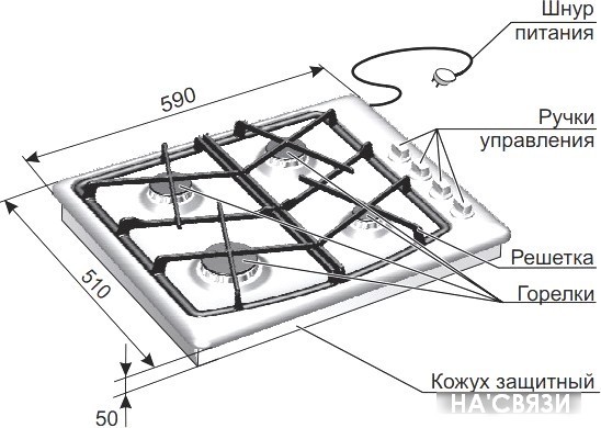 

Варочная панель GEFEST СН 1211 К83