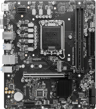 Материнская плата MSI Pro B760M-E DDR4 в интернет-магазине НА'СВЯЗИ