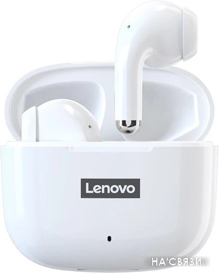 Наушники Lenovo LivePods LP40 (белый) в интернет-магазине НА'СВЯЗИ