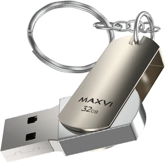 USB Flash Maxvi MR 32GB (серебристый)