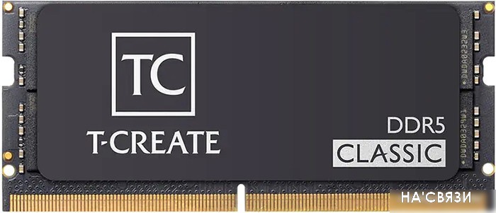 

Оперативная память Team T-Create Classic SODIMM 16ГБ DDR5 5600 МГц CTCCD516G5600HC46A-S01