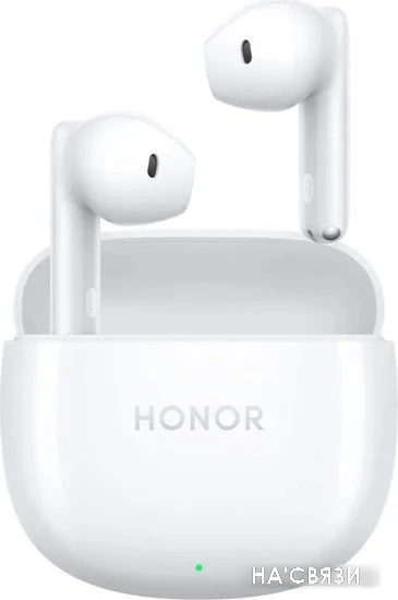 Наушники HONOR Earbuds X6 (белый, международная версия) в интернет-магазине НА'СВЯЗИ