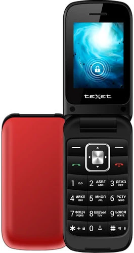 Кнопочный телефон TeXet TM-422 (красный) в интернет-магазине НА'СВЯЗИ