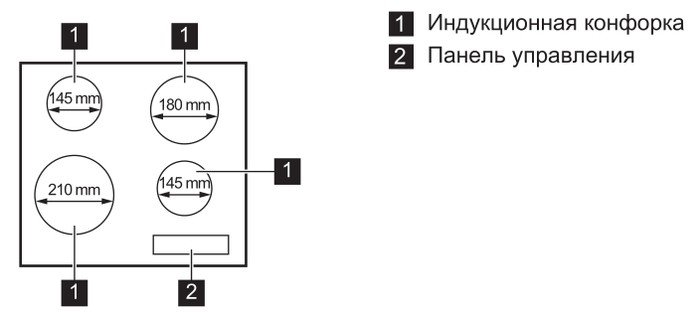 

Варочная панель Electrolux EHH56240IK