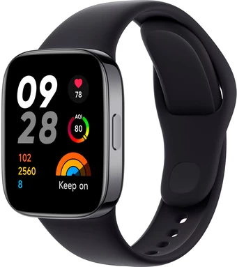 Умные часы Xiaomi Redmi Watch 3 (черный, международная версия) в интернет-магазине НА'СВЯЗИ