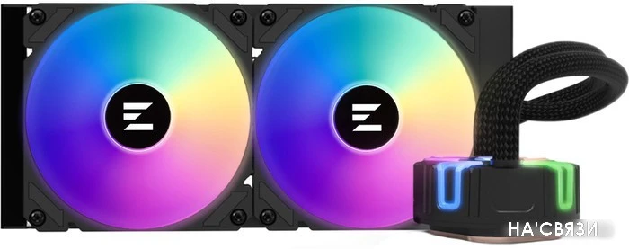 Жидкостное охлаждение для процессора Zalman Reserator5 Z24 ARGB (черный) в интернет-магазине НА'СВЯЗИ