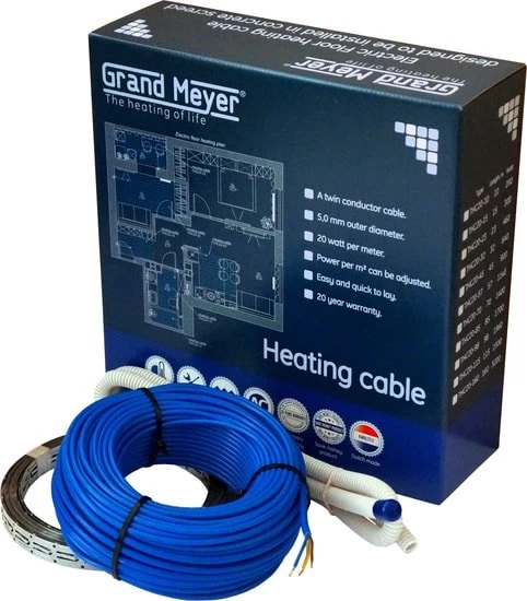 Нагревательный кабель Grand Meyer THC20-160 160 м 3200 Вт
