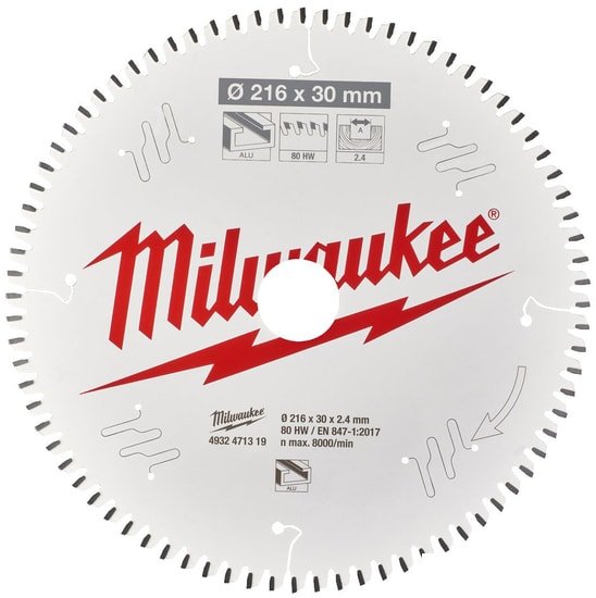 

Пильный диск Milwaukee 4932471319