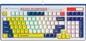 Клавиатура A4Tech Bloody B950 (белый/синий, Light Strike Libra Brown) в интернет-магазине НА'СВЯЗИ
