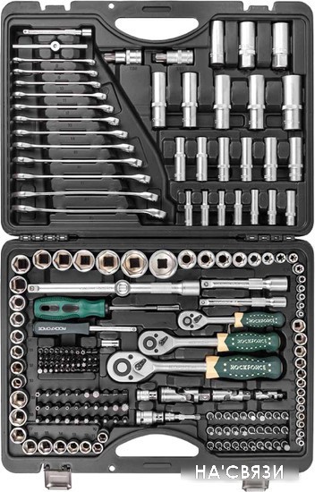 

Универсальный набор инструментов RockForce RF-42182-5 (218 предметов)