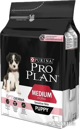 Корм для собак Pro Plan Puppy Medium Sensitive Skin 3 кг