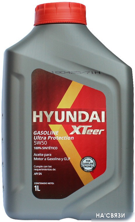 

Моторное масло Hyundai Xteer Gasoline Ultra Protection 5W-50 1л