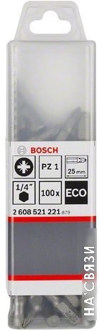 

Набор бит Bosch 2608521223 (100 предметов)