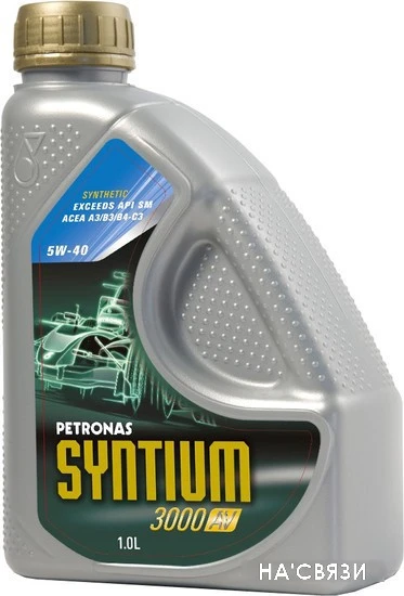 Моторное масло Petronas Syntium 3000 АV 5W-40 505.01 1л
