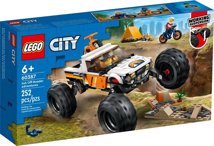 Конструктор LEGO City 60387 Приключения на внедорожнике