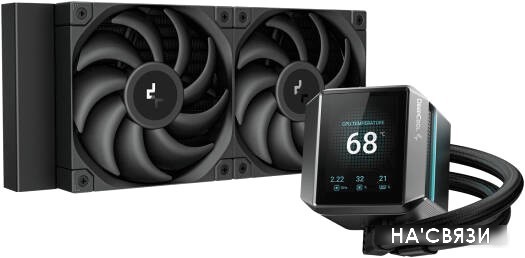 

Жидкостное охлаждение для процессора DeepCool Mystique 240