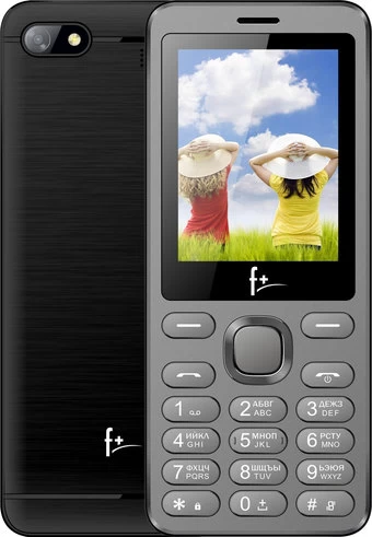 Мобильный телефон F+ S240 (темно-серый) в интернет-магазине НА'СВЯЗИ