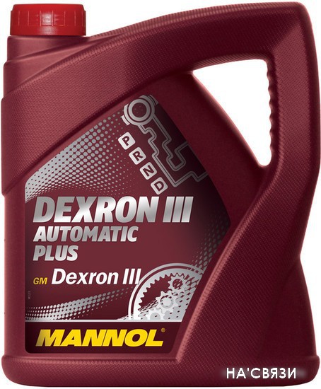 

Трансмиссионное масло Mannol Dexron III Automatic Plus 4л