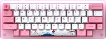 Клавиатура Akko ACR 59 Acrylic Tokyo (Akko CS Jelly Pink, нет кириллицы) в интернет-магазине НА'СВЯЗИ