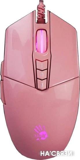 Игровая мышь A4Tech Bloody P91S (розовый)