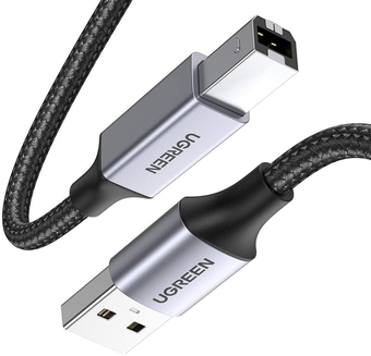 

Кабель Ugreen US369 80804 USB Typa-A - USB Type-B (3 м, черный)