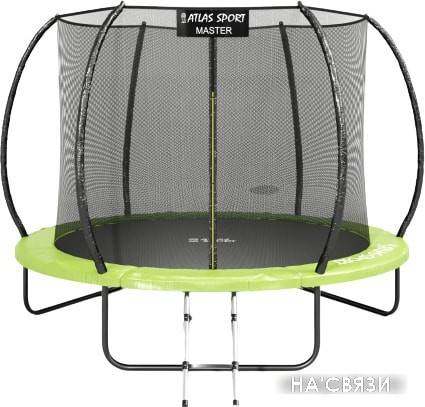 

Батут Atlas Sport 252 см - 8ft Master (с лестницей, зеленый)