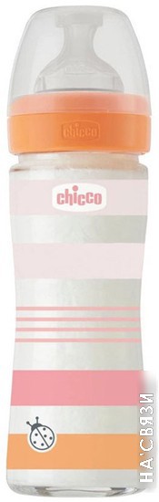 

Бутылочка для кормления Chicco Well-Being Girl 00028721110000 (240 мл)