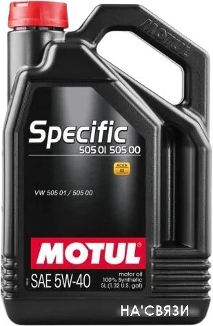 Моторное масло Motul Specific 505 01 505 00 5W-40 5л
