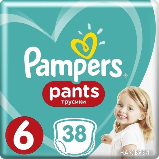 

Трусики-подгузники Pampers Pants 6 Extra Large (38 шт)