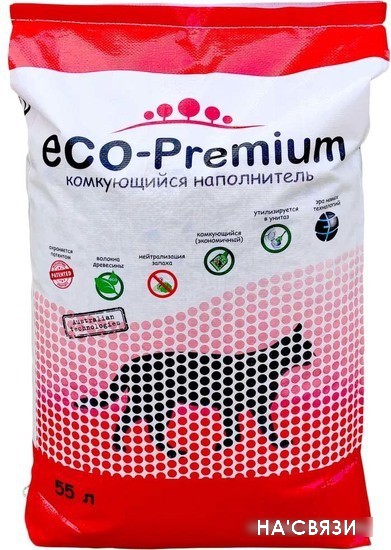 

Наполнитель для туалета Eco-Premium Blue 55 л