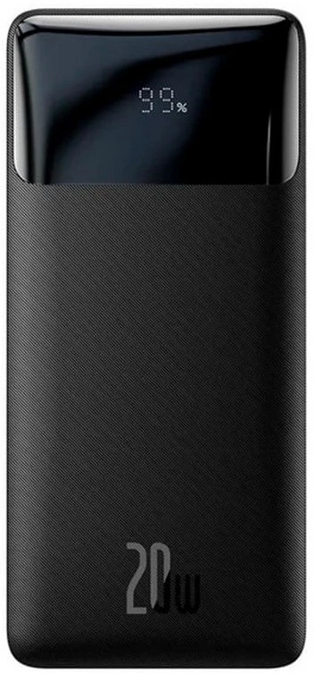 Внешний аккумулятор Baseus Bipow Digital Display Power bank 20000mAh 20W (черный)