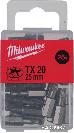 

Набор бит Milwaukee 4932399596 (25 предметов)