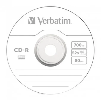 CD-R диск Verbatim 700Mb DL Extra Protection 52x в пленке 50 шт. 043787 в интернет-магазине НА'СВЯЗИ