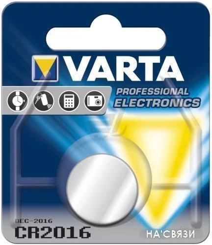 Батарейки Varta 3 V CR2016