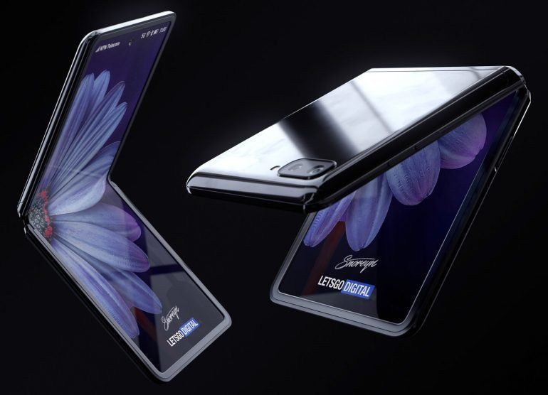 Появились финальные рендеры Samsung Galaxy Z Flip в сети