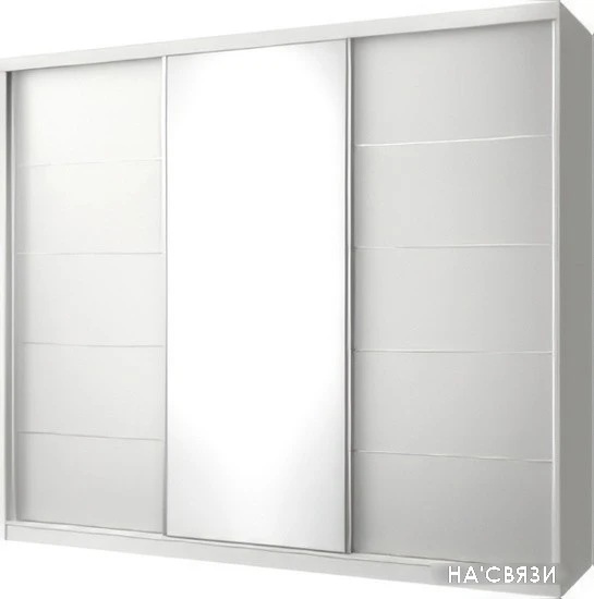 Шкаф распашной Anrex Lyon 250 (серый) в интернет-магазине НА'СВЯЗИ