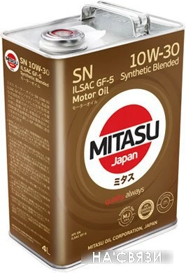 Моторное масло Mitasu MJ-121 10W-30 4л