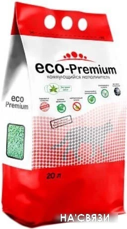 Наполнитель для туалета Eco-Premium с ароматом алоэ 20 л